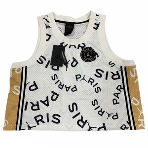 Air Jordan Paris Saint Germain PSG White Tank Top